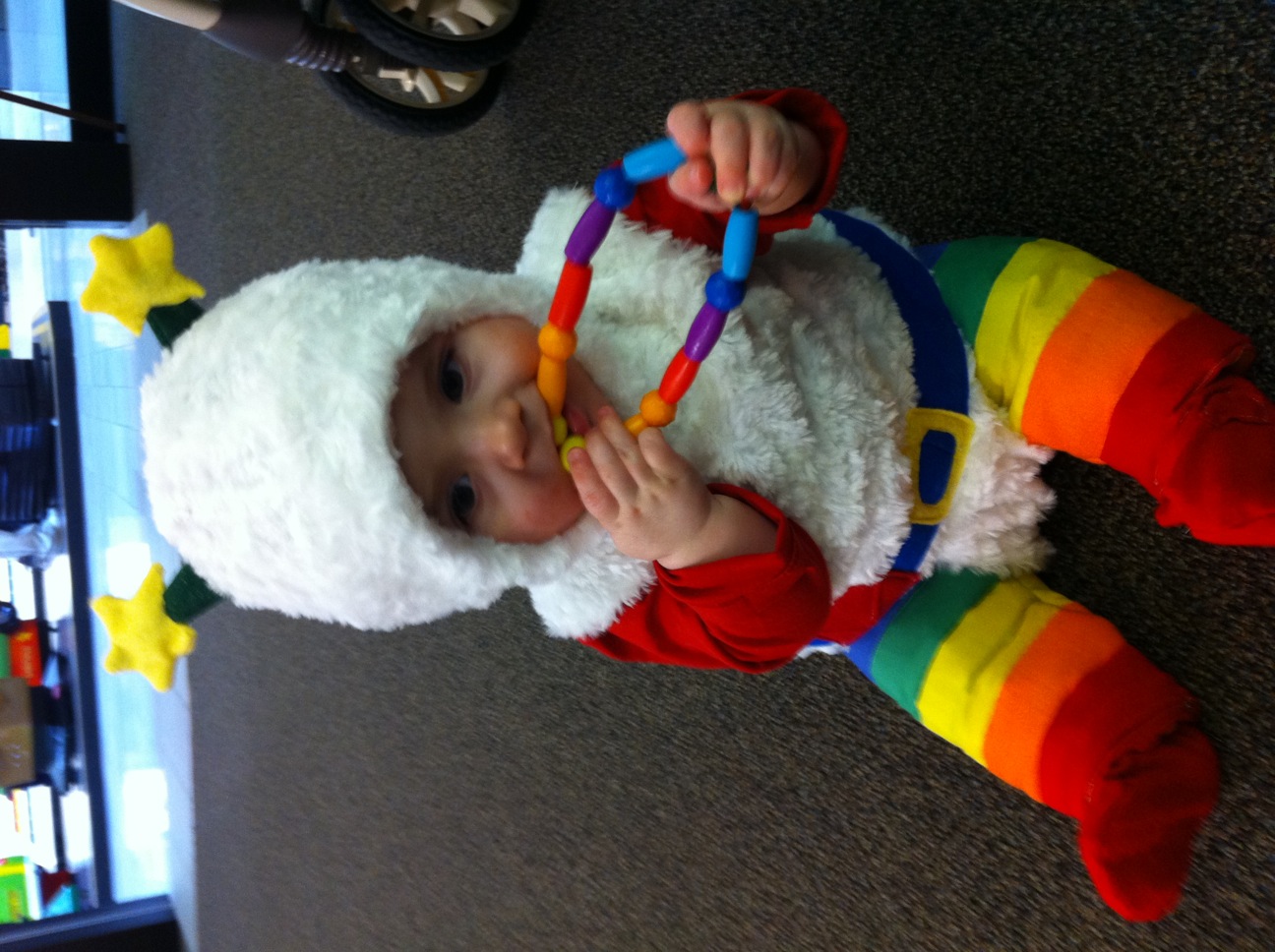 Toddler Rainbow Brite Sprite Costume